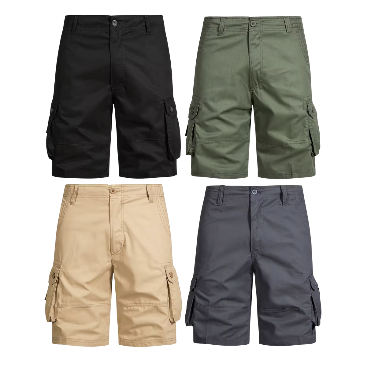 Bermuda Masculina Cargo - COMPRE 1 LEVE 4